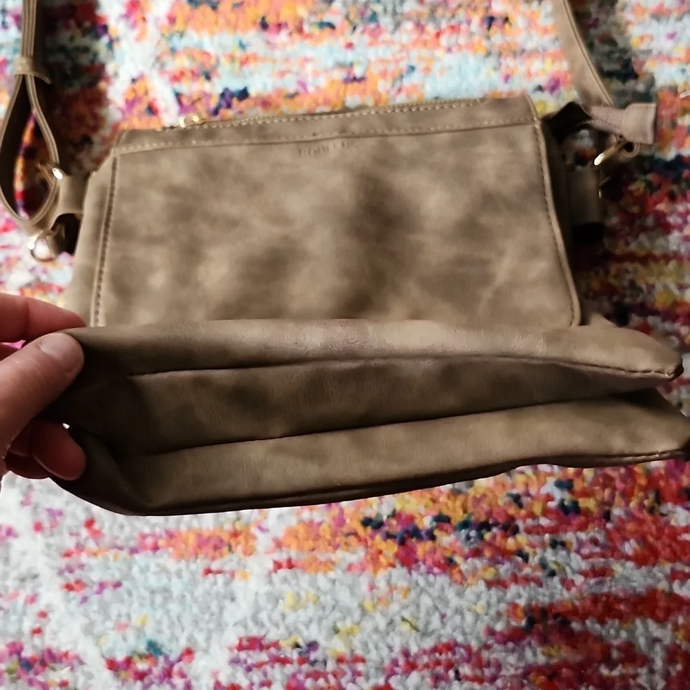 Roulens vegan leather crossbody bag